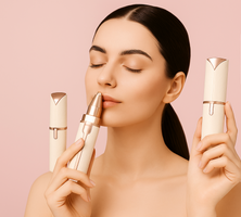 2-in-1 Eyebrow Trimmer and Hair Removal Tool